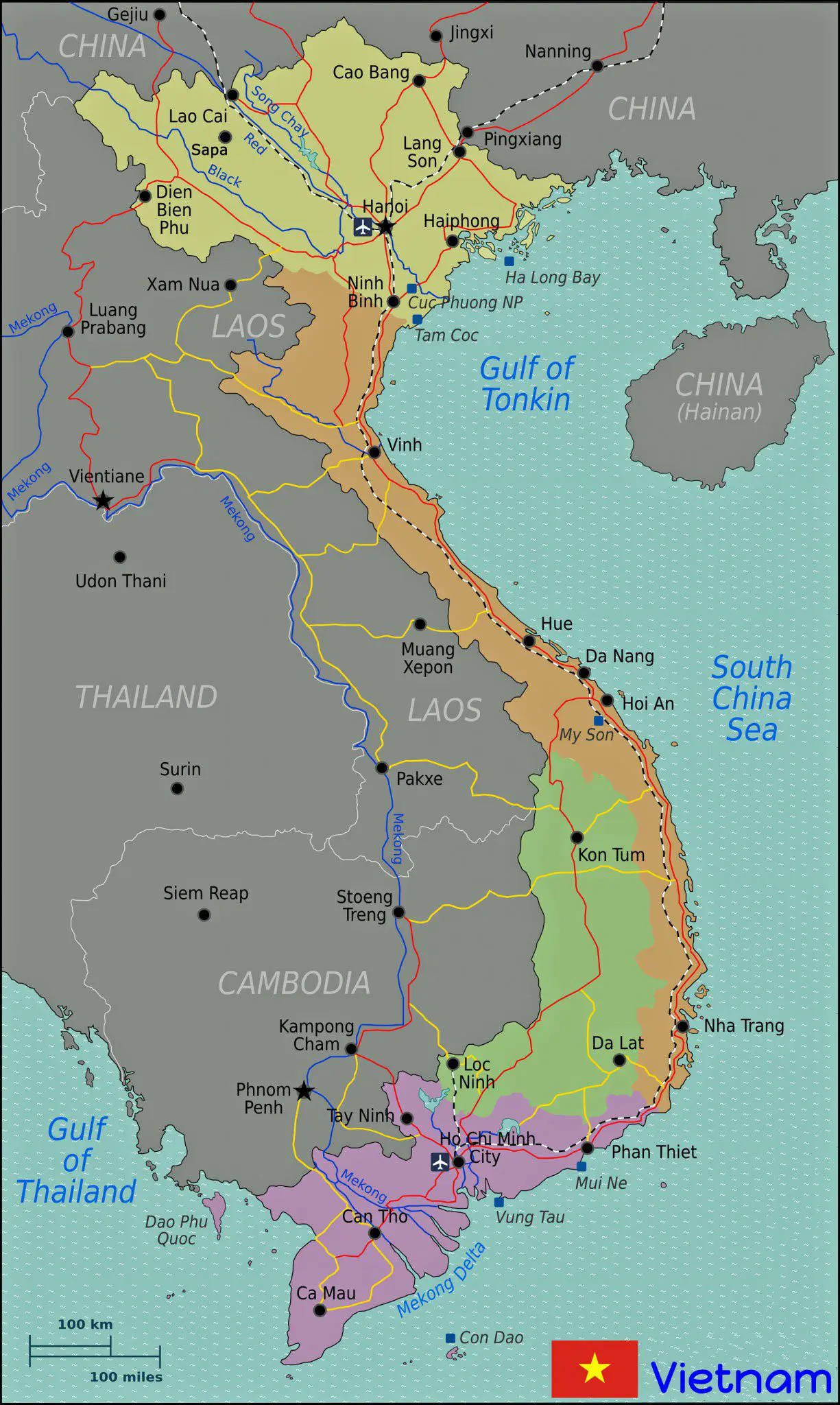 Vietnam-Tours-Karte-von-Vietnam
