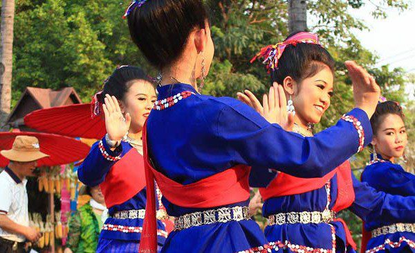 Thailand Traditioneller Tanz